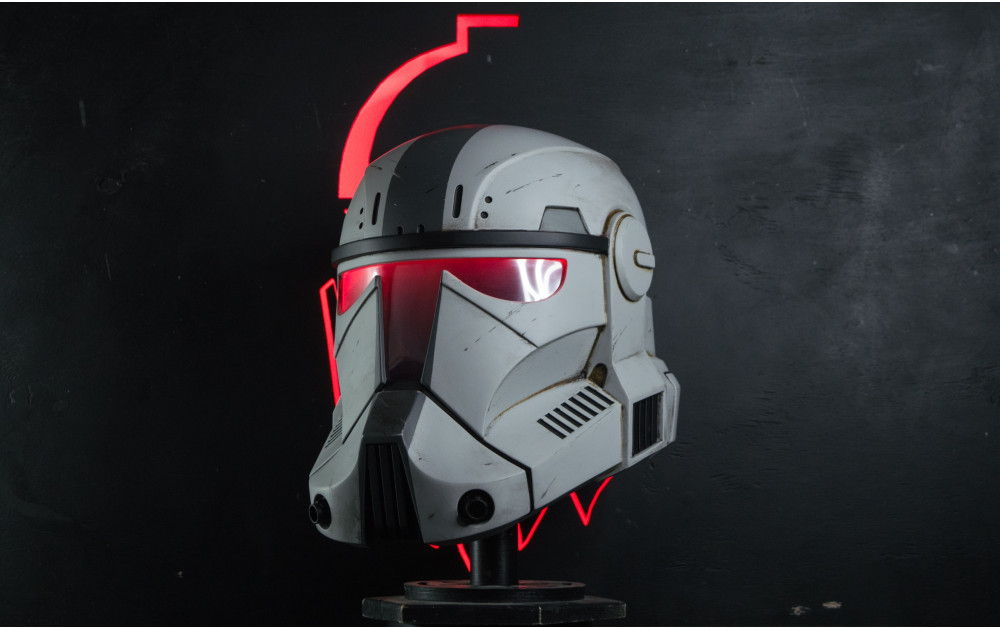 Imperial Commando from Bad Batch Helmet with LED