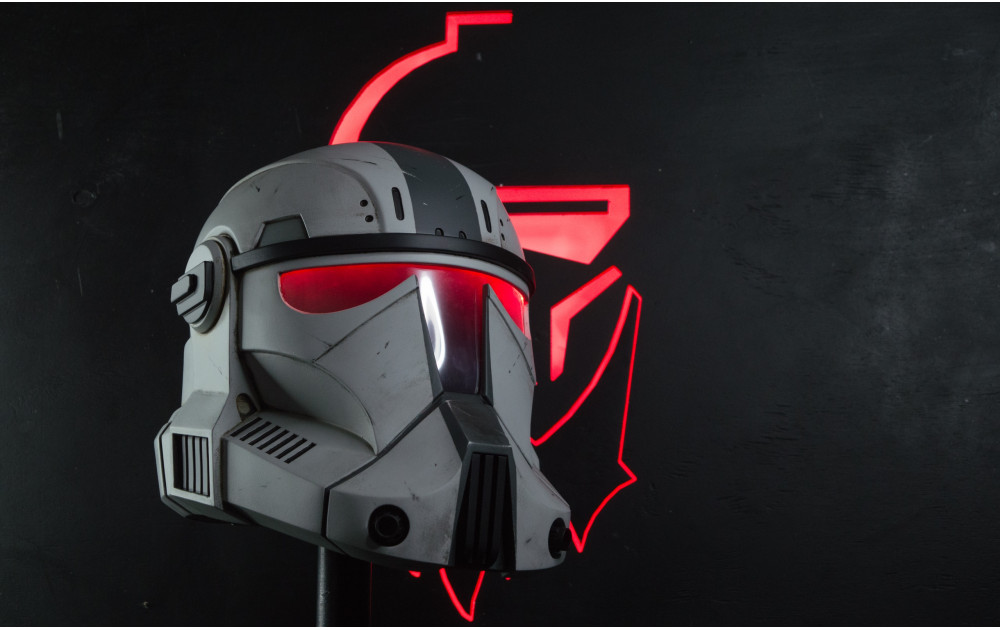 Imperial Commando from Bad Batch Helmet with LED