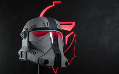 Imperial Commando from Bad Batch Helmet with LED