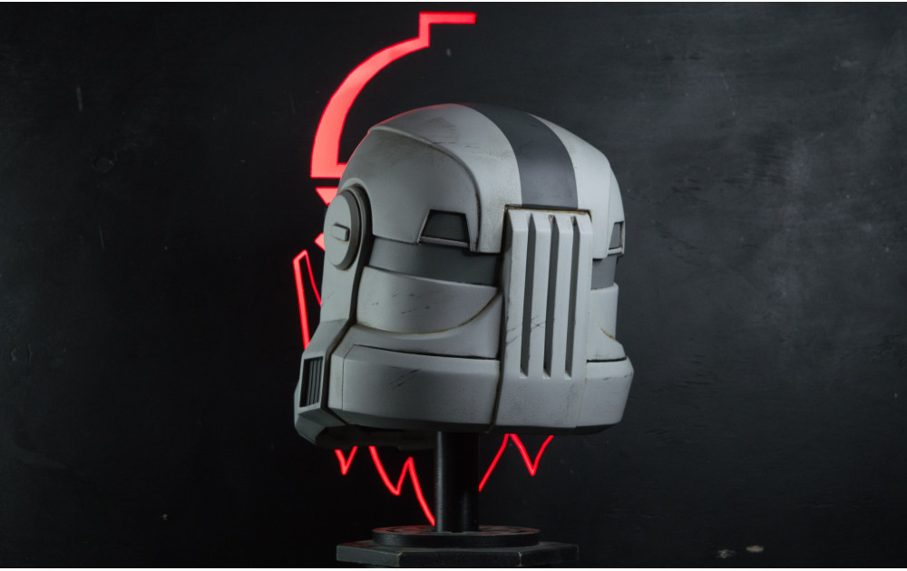 Imperial Commando from Bad Batch Helmet with LED