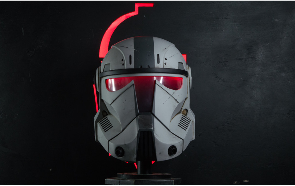 Imperial Commando from Bad Batch Helmet with LED